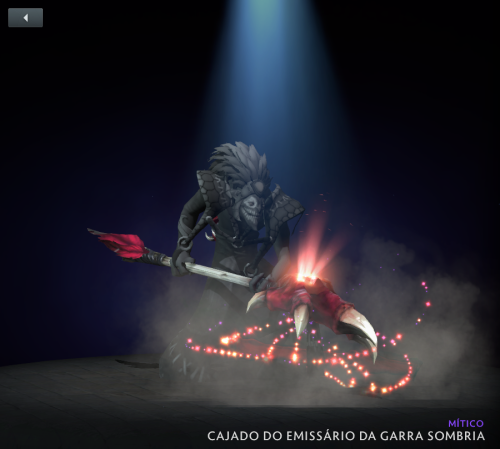 Darkclaw Emissary Staff
