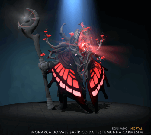 Monarch of the Sapphire Glen of the Crimson Witness