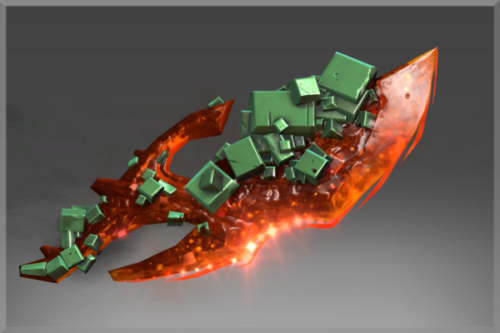 Inscribed Crimson Emerald Conquest